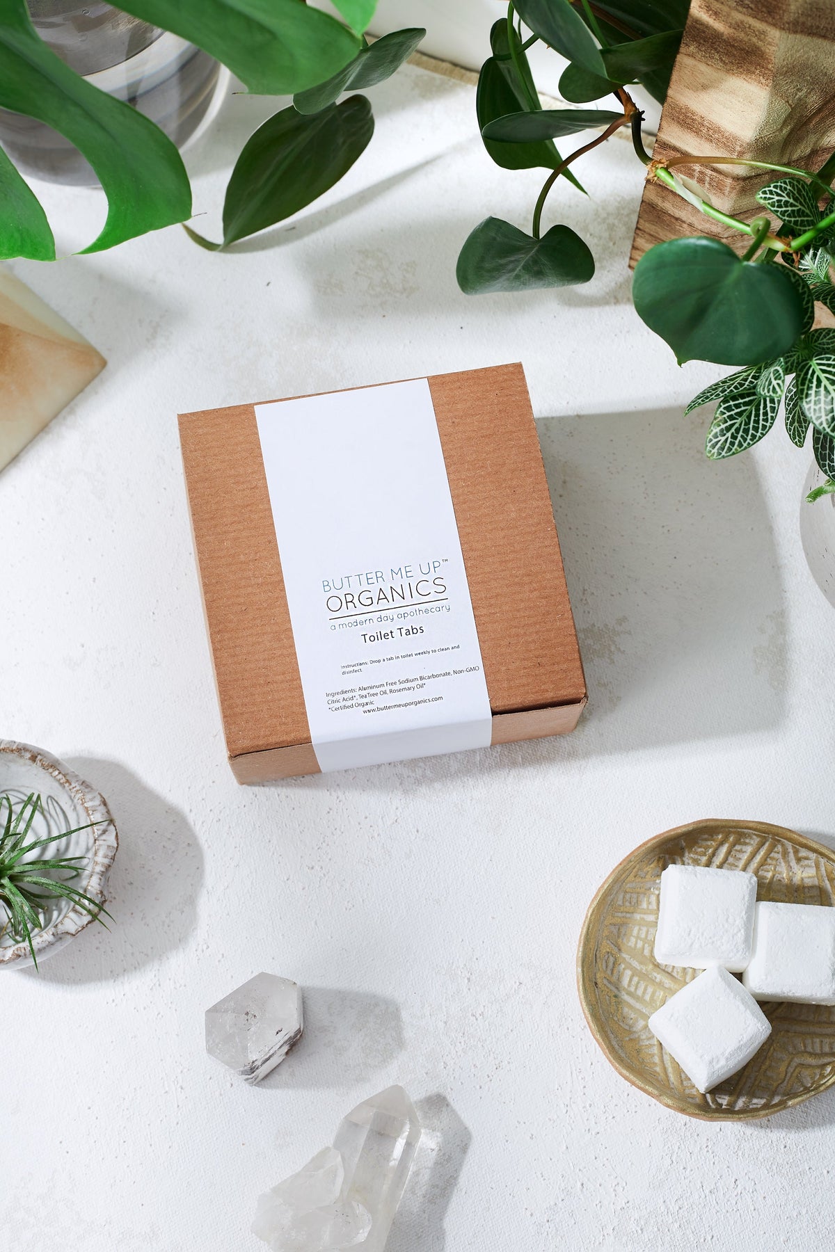 Organic Toilet Tabs  - Antibacterial - Toilet Cleaning