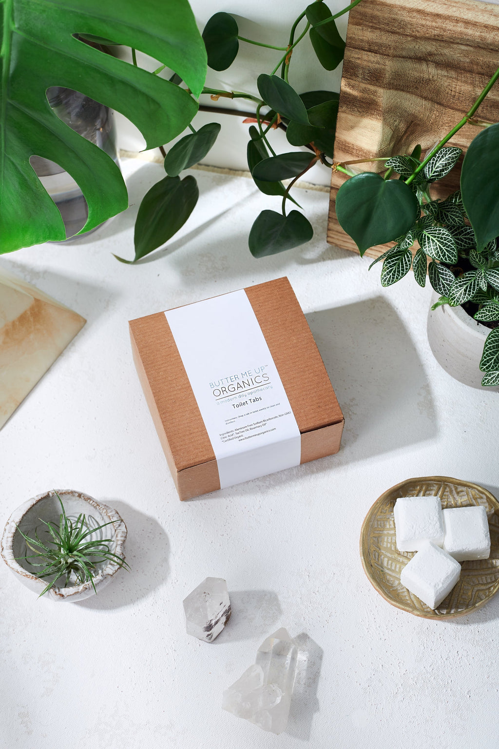 Organic Toilet Tabs  - Antibacterial - Toilet Cleaning